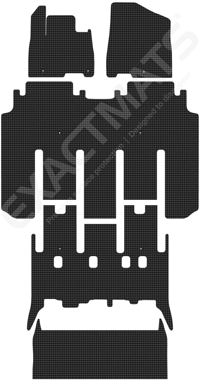 2022-2024 Kia Carnival All Weather Floor Mats (P018)