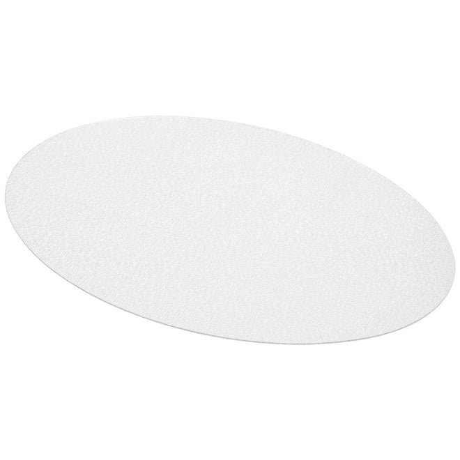 50 Pieces Clear Plastic Placemats Bulk 17 X 11 Inch Transparent Table Mat